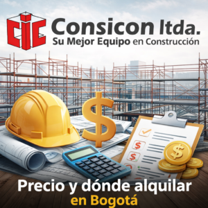 Precio de alquiler de andamios en Bogotá con equipos de construcción y presupuesto de obra – Consicon Ltda